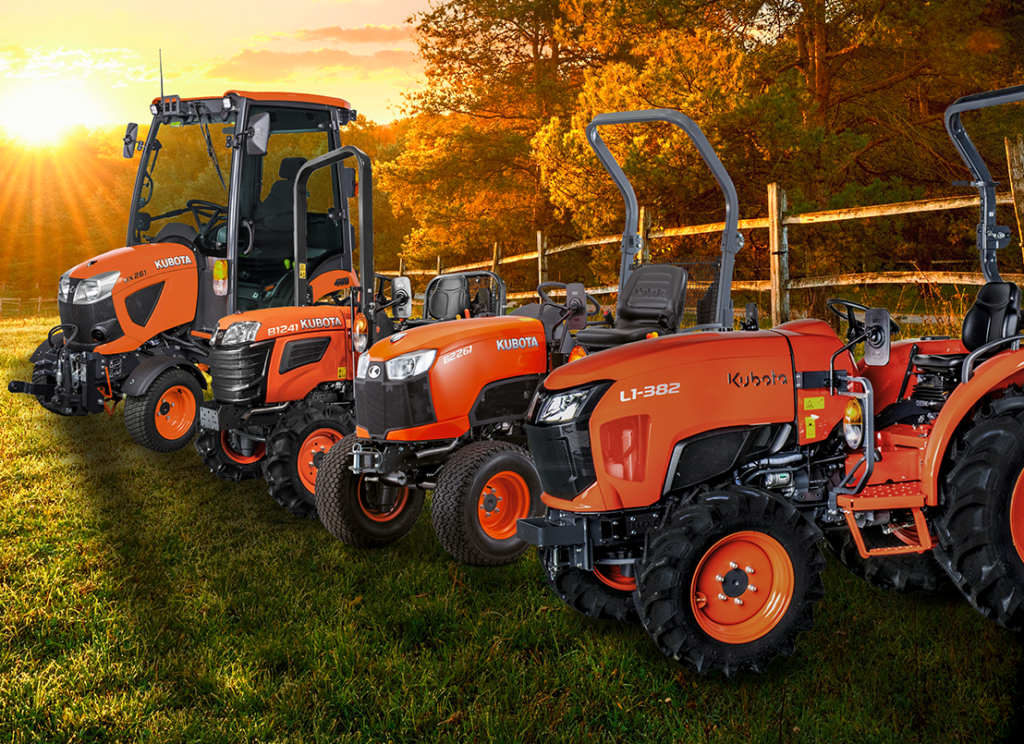 Gamme micro tracteurs Kubota