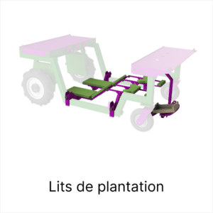 Lits de plantation